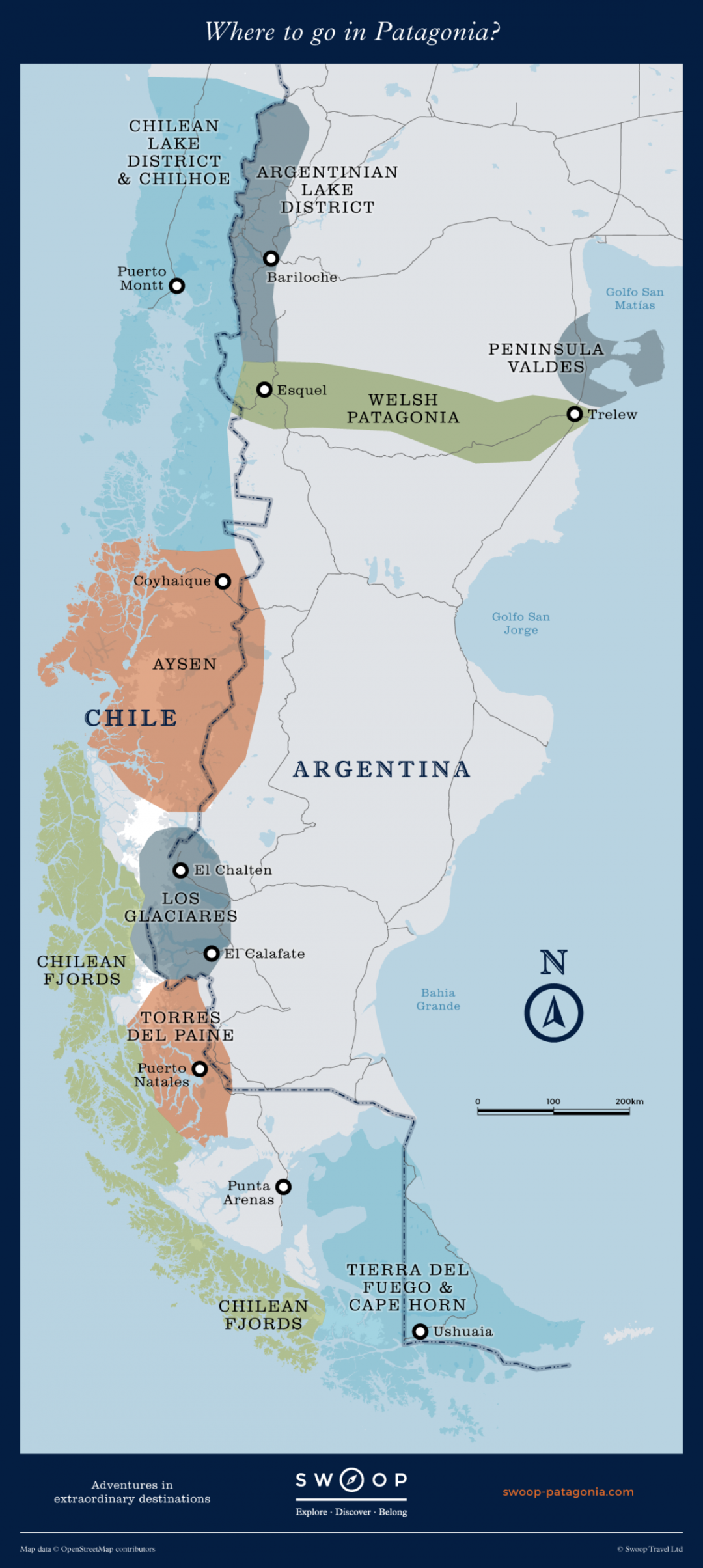 Patagonia Regions Wow Travel Small Group Travel
